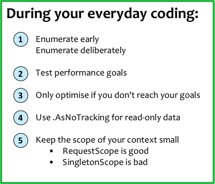 During your everyday coding