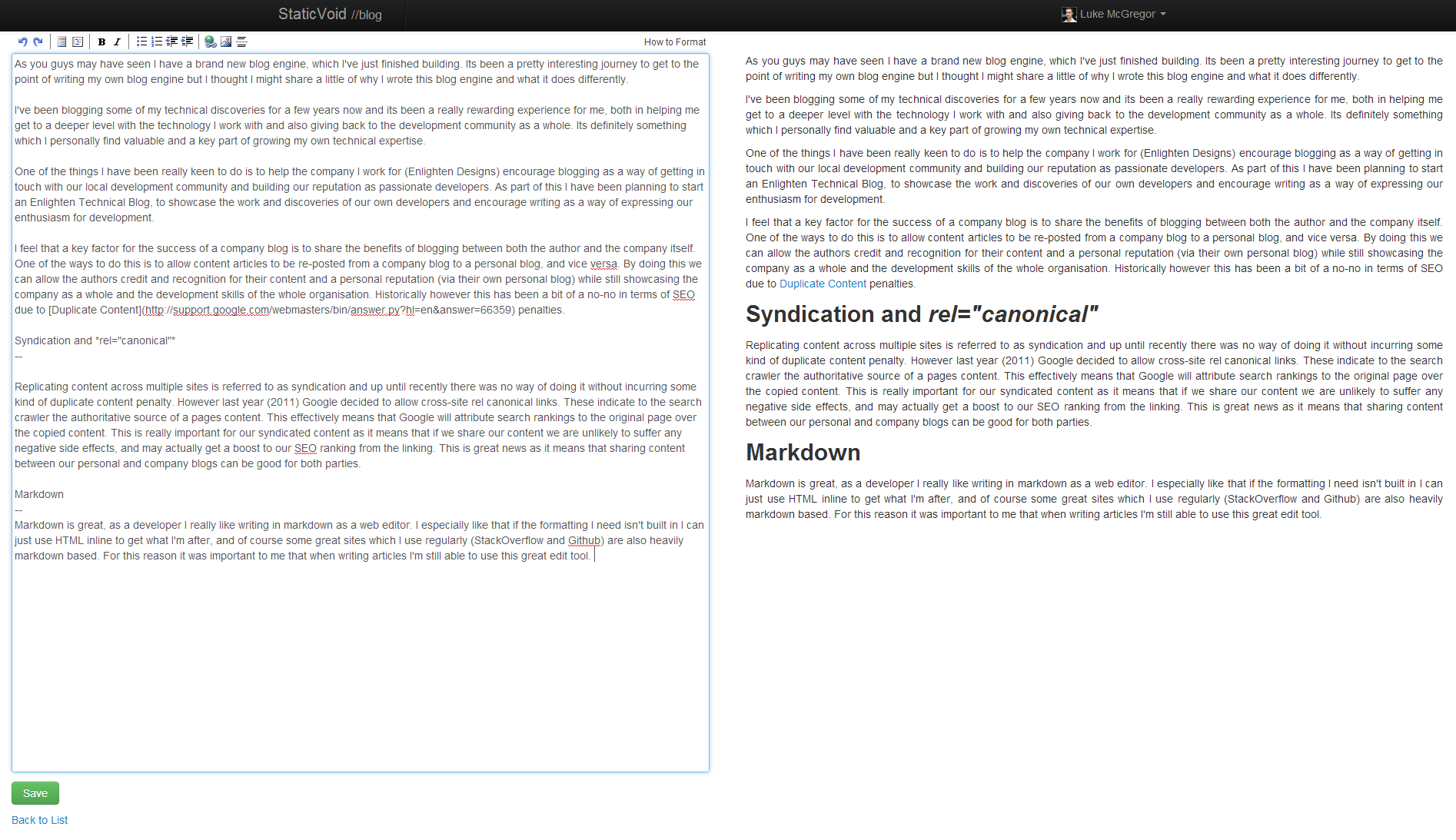 Markdown Editor